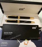 Mont Blanc 163 Le Petit Prince Pen Black Rosewood and Gold Clip